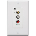 Photo of Hall Technologies VSA-C-DP Composite & Audio Input Decora Plate for VSA System