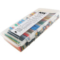 NTE HS-ASST-9 Master Heat Shrink 160 Piece 4 Inch 2-to-1 Shrink Tubing Kit Assorted Colors