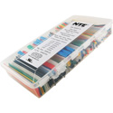 Photo of NTE HS-ASST-9 Master Heat Shrink 160 Piece 4 Inch 2-to-1 Shrink Tubing Kit Assorted Colors