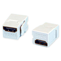 Photo of HDMI Female-Female Keystone Coupler - White