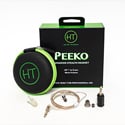 Halter Technical HTP1M40 Peeko Advanced Stealth IFB Headset with Stereo Adapter and Carrying Case - 40 Inch Cable