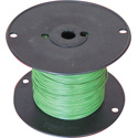 NTE Electronics 18 AWG 300V Stranded Hook-Up Wire 100 Foot Spool Green