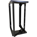Photo of Hammond HWMR1920UBK 20RU Pivot Adjustable Depth Wall Rack