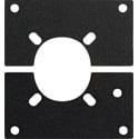 Camplex HY45-101-SPLIT Canare & LEMO SMPTE Plug & Jack Panel Mount Split Frame