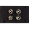 Photo of Camplex 4 Senko ST Fiber Feedthru Module for 1RU HYMOD Systems