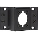 Photo of Camplex HYMOD-1R26 Punched Angled Black Aluminum Panel for Neutrik opticalCON and All D-Series Connectors-1RU