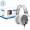 Photo of HygenX HYGENXCP45 Disposable Sanitary Headphone Covers PPE 4.5-Inch Deluxe in White - 12 Boxes of 100 Pieces