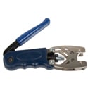 Photo of ICM CPLCRBC-BR Cable Pro Radial Double Bubble Compression Tool - Blue
