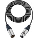 Sescom Intercom Extension Cable 4-Pin XLR Male to 4-Pin XLR Female - 10 Foot