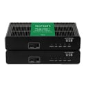 Icron Arbutus 63301 USB-C/USB 3.2 4K Video Cat 6A Point-Point Extension System with DisplayPort Alt Mode - 328ft Range