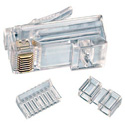 Photo of Ideal 85-366 RJ45 Modular Plug 8Way 1Port  CAT6 -25pc pkg