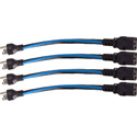 Middle Atlantic IEC Power Cord - IEC-6x4 - 6 Inches (Pack of 4)