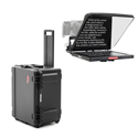 Photo of Ikan PT4500-SDI-TK-V2 High Bright 15-Inch Teleprompter with Built-in Tally Lights and Travel Case - 3G-SDI/HDMI/VGA