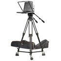 Photo of Ikan PT4900-V2-TRIPOD 19-inch High-Bright Beamsplitter Turnkey Teleprompter with Tripod and Dolly