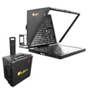 Photo of Ikan PT4900S-TK-V2 19-Inch Travel High-Bright Beam Splitter Teleprompter Kit - includes Hard Travel Case with Wheels