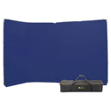 ikan BD-13F-BLU 13.1 Foot Portable Panoramic Chroma Key Backdrop - Blue