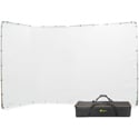 Photo of ikan BD-13F-WHT 13.1 Foot Portable Panoramic Backdrop - White