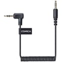 Photo of Comica CVM-D-CPX 3.5mm TRS-TRS Coiled Audio Cable for Camera