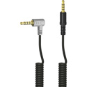 Comica CVM-DR-SPX 3.5mm TRRS-TRRS Microphone Coiled Output Cable - 23-Inch Max