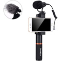 Photo of Comica CVM-VM10-K1 Full Metal Mini Compact On-Camera Directional Shotgun Video Microphone Kit with Grip Handle