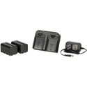 Photo of ikan DV-DUAL-S750 DV Camera Battery Kit w/ 2 Sony NP-F750 5800mah Replacement Lithium Batteries and Dual Battery Charger