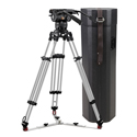 E-Image EG65PRO Mitchell Fluid Head and Heavy-Duty Tripod Kit - 143lbs Payload Capacity