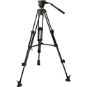 E-Image EK50AAM 2 Stage Aluminum Video Tripod Kit with 65mm Bowl & 13.2 Pounds Payload