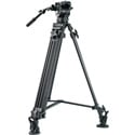 Photo of E-Image EK60AAM 2 Stage Aluminum Video Tripod Kit with 75mm Bowl & 17.6 Pounds Payload