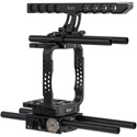 ikan ELE-ME200-RIG Complete Canon ME200 Camera Rig System with Top Handle / Rods / RoseArm Monitor Mount