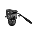 Photo of E-Image GH06F 75mm Flat Base Pro Fluid Video Head with 13.2 Pound Payload Capacity