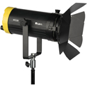 Photo of Ikan HF150B Helia 150 watt 4-Inch Fresnel Bi-Color LED Light with DMX/Gel Frame and 8 Leaf Barn Doors