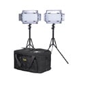 Photo of ikan IB508-v2-2PT-KIT Kit with 2 x IB508-v2 Bi-color LED Studio Light