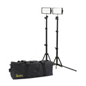 Photo of ikan iLED312-V2-2PT-KIT Contains 2 iLED312-V2 Flood Bicolor Lights