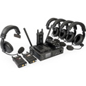 ikan LIVECOM1000 Wireless Intercom System with 4 Beltpacks