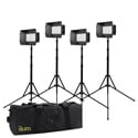 Photo of ikan MB4-4PT-KIT Mylo Mini Bi-Color 4-Point LED Light Kit