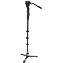 Photo of E-Image MFC700 610FH 4 Stage Hands-Free Carbon Fiber Monopod with 610FH Fluid Head