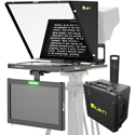 Photo of Ikan PT415W-TM-TK 15 Inch Teleprompter with Widescreen Script Monitor/Talent Monitor and Travel Kit - SDI/HDMI/VGA