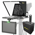 Photo of Ikan PT417-TM-TK Aura Professional 17-Inch SDI High Bright Beam Splitter Teleprompter w/ Talent Monitor & Hard Case Kit