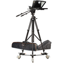 ikan PT4200-PEDESTAL 12-Inch Turnkey Teleprompter System with Pedestal & Dolly