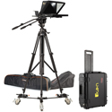 Photo of ikan PT4200-PEDESTAL-TK 12-Inch Turnkey Teleprompter System with Pedestal/Dolly & Travel Case