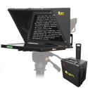 Photo of Ikan PT421W-TK Aura Professional 21-Inch SDI High Bright Beam Splitter Widescreen Tally Teleprompter with Hard Case Kit