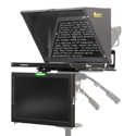 Photo of Ikan PT421W-TM Aura Professional 21-Inch Widescreen High Bright Beam Splitter Teleprompter with Talent Monitor Kit