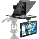Photo of Ikan PT4500-TMW High Bright 15in 3G-SDI Teleprompter w/ Built-In Tally Lights and Widescreen SDI Talent Monitor