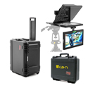 Ikan PT4500-TMW-TK High Bright 15-Inch Teleprompter with Widescreen Talent Monitor and Travel Kit
