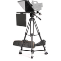 ikan PT4500-TM-TRIPOD-TK 15-Inch Turnkey  Teleprompter Kit with Tripod/Dolly and Talent Monitor & Travel Case