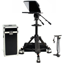 Photo of ikan PT4700-PEDESTAL 17 Inch Turnkey Teleprompter with Pedestal & Dolly