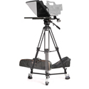 Ikan PT4700 17 Inch SDI Turnkey Teleprompter System - Tripod and Dolly