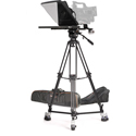 Ikan PT4700 17 Inch Turnkey Teleprompter System - Tripod & Dolly