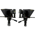 Photo of ikan PT4900-P2P P2P Interview System with 2x 19-Inch High Bright Teleprompter and HDMI Connection Cables