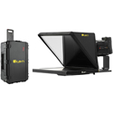 Photo of ikan PT4900-SDI-TK Professional 19-Inch High Bright Teleprompter with 3G-SDI Travel Kit